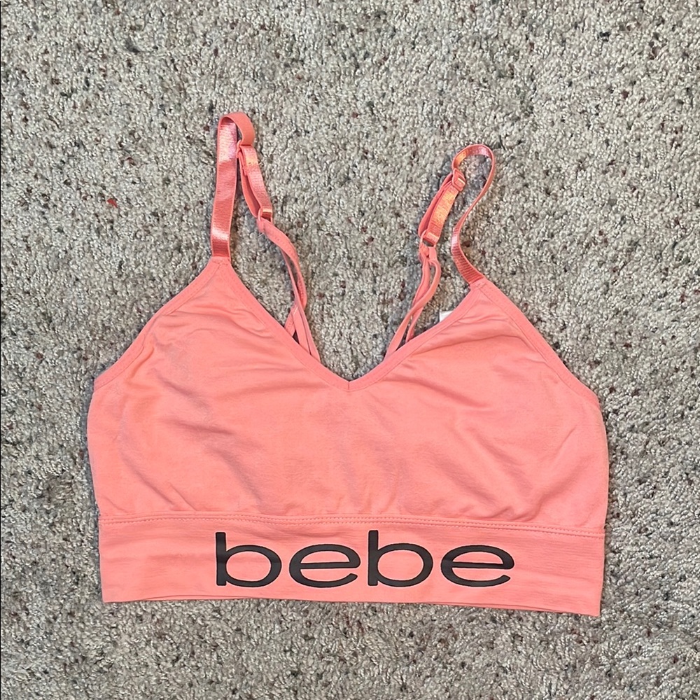 BEBE woman’s Pink Bra Size XL‎
